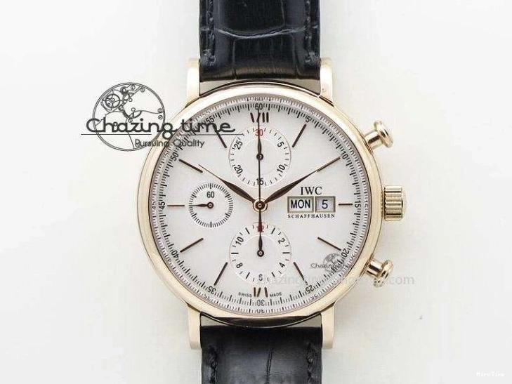 MIROTIME 0130 Big Pilot IW329701 M+F 1:1 Best Edition Black Dial on Brown Leather Strap MY RelaxedFit 7005